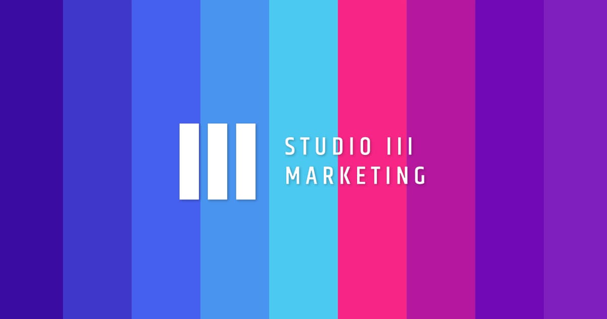 Studio III Marketing logo